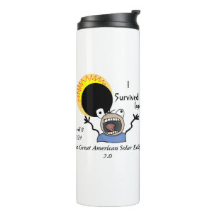 2024 Solar Eclipse Survival Edition Thermosbecher