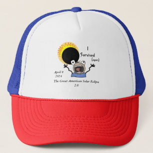 2024 Solar Eclipse Survival Edition Truckerkappe