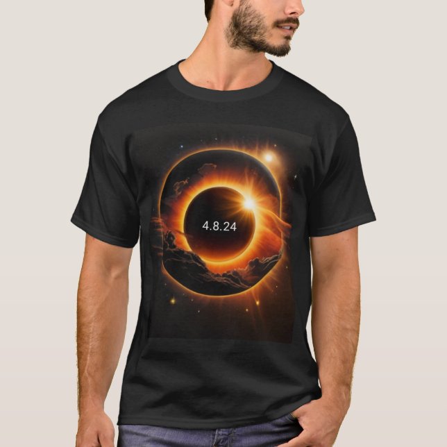 2024 SOLAR ECLIPSE T-Shirt (Vorderseite)