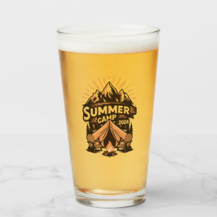 2024 Sommercamp Sommer Camping Urlaub Passende Glas
