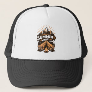 2024 Sommercamp Sommer Camping Urlaub Passende Truckerkappe