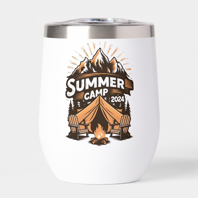 2024 Sommerlager Sommerferien Camping Matching (Vorderseite)