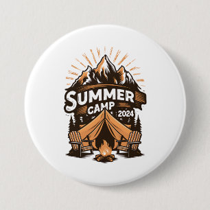 2024 Sommerlager Sommerferien Camping Matching Button