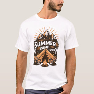 2024 Sommerlager Sommerferien Camping Matching T-Shirt