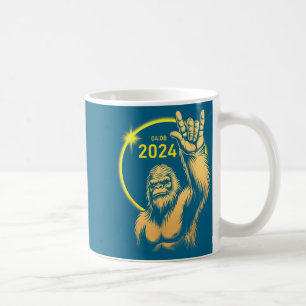 2024 Sonnenfinsternis Bigfoot Rock April Totale So Kaffeetasse
