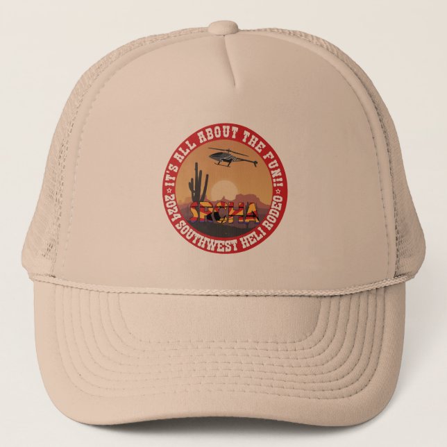 2024 SW Rodeo Hat Truckerkappe (Vorderseite)