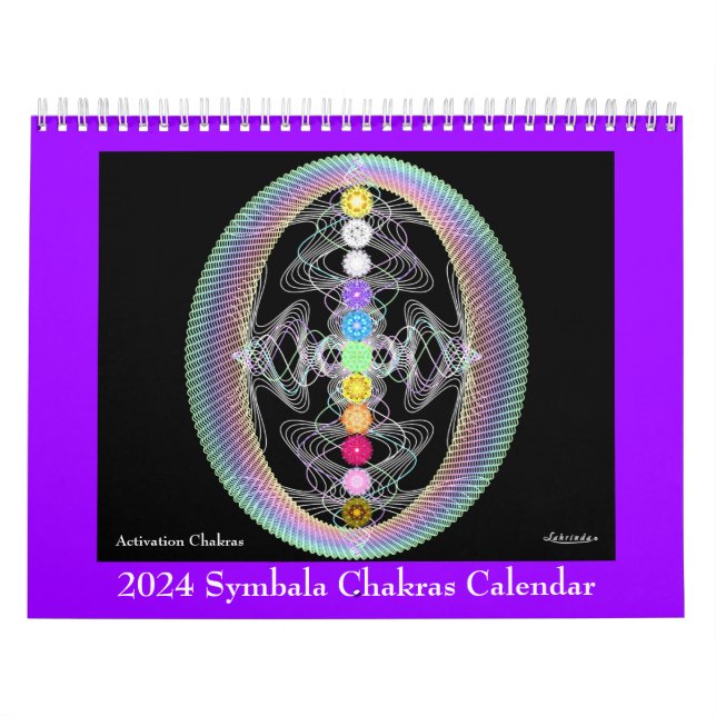2024 Symbala Chakras-Kalender Kalender (Titelbild)