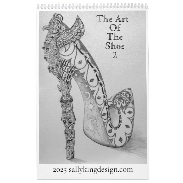 2024 The Art of the Shoe Calendar Number 2 Kalender (Titelbild)