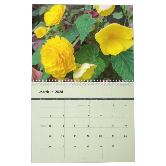 2024 Tollerton Gardens Kalender für Inger (Mär 2028)