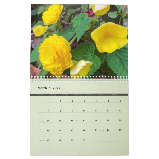 2024 Tollerton Gardens Kalender für Inger (Mär 2027)