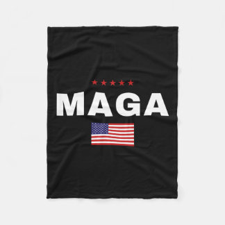 2024 Trump Anhänger Präsidentschaftswahlen US-amer Fleecedecke