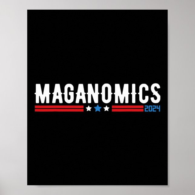 2024 Trump für Präsident Poster (Vorne)