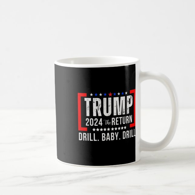 2024: Trump: Trump: Trumps leidenschaftlicher Kand Kaffeetasse (Rechts)