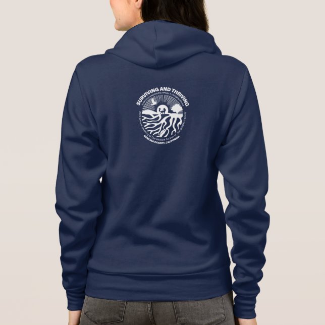 2024 TWS West Snake Symposium Zip Hoodie (Rückseite)