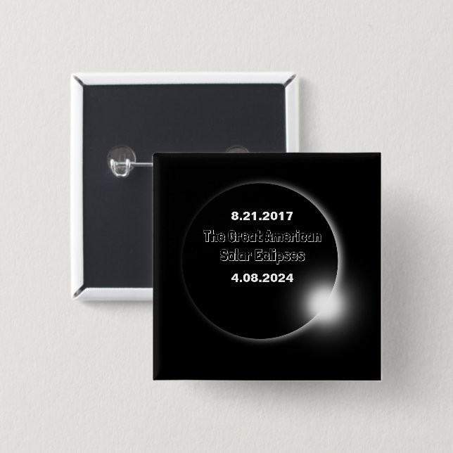 2024 und 2017 verdoppelt button (Vorne & Hinten)