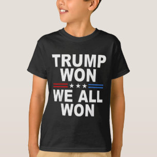 2024 US-Flagge Trump gewann T-Shirt