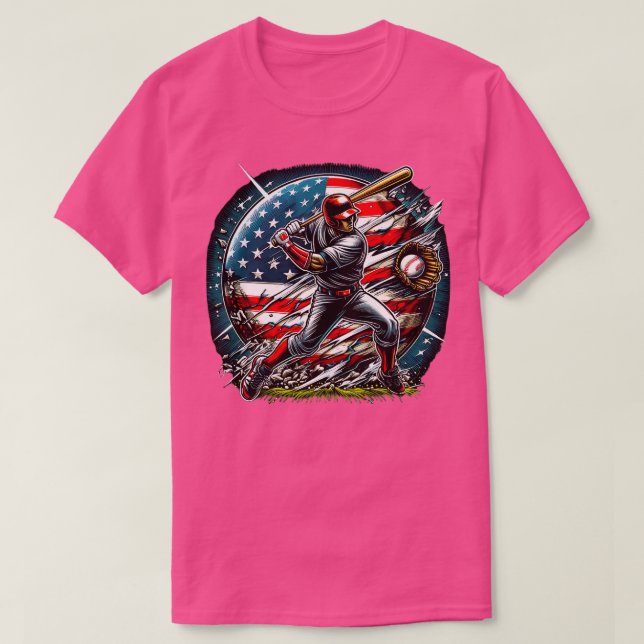 2024 USA BESBALL in USA 4. JULI T-Shirt (Design vorne)