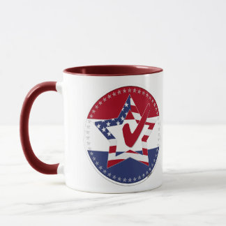2024 USA Flag Star Check Mark Tasse