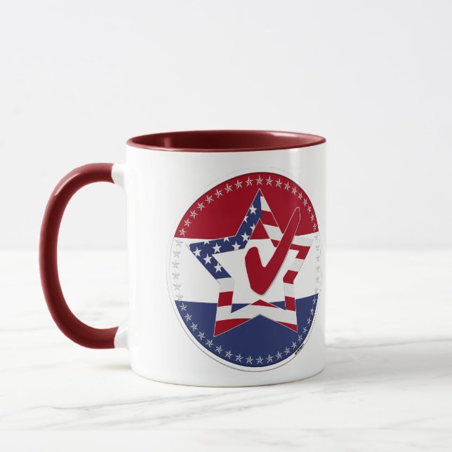 2024 USA Flag Star Check Mark Tasse (Links)