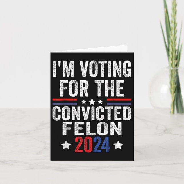 2024 Verurteilter Felon23 Karte (Vorderseite)