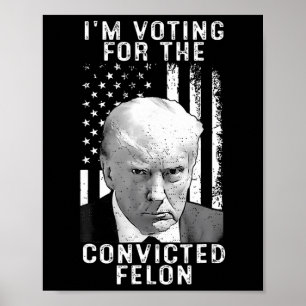 2024 Verurteilter Felon27 Poster