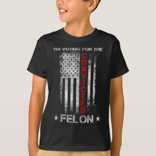 2024 Verurteilter Felon5 T-Shirt