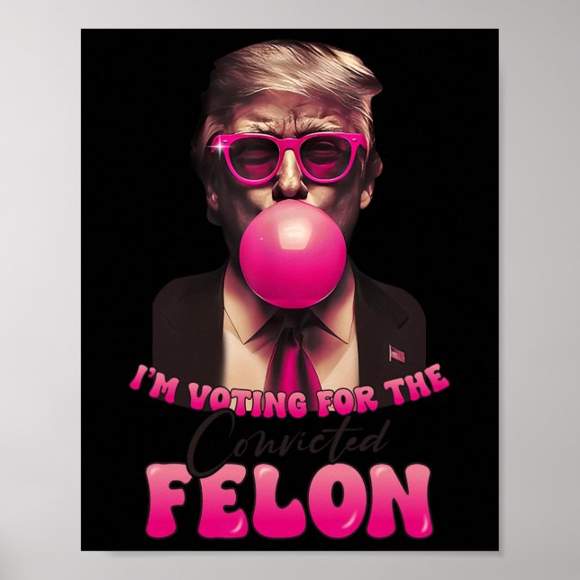 2024 Verurteilter Felon8 Poster (Vorne)