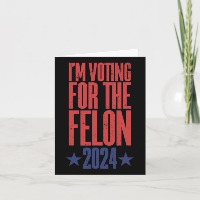2024 Verurteilter Felon9 Karte (Vorderseite)