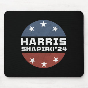 2024 Vintage-Präsidenten-Kampagne Kamala Harris  Mousepad