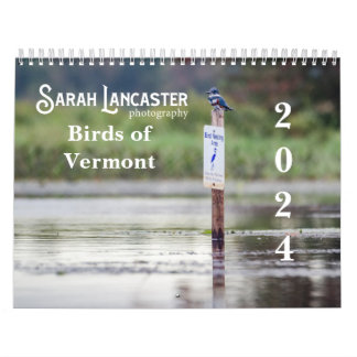2024 Vögel des Kalenders Vermont Kalender