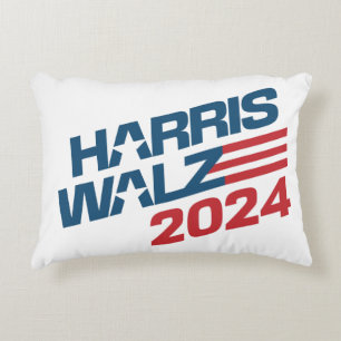 2024 Wahl Harris Walz Dekokissen