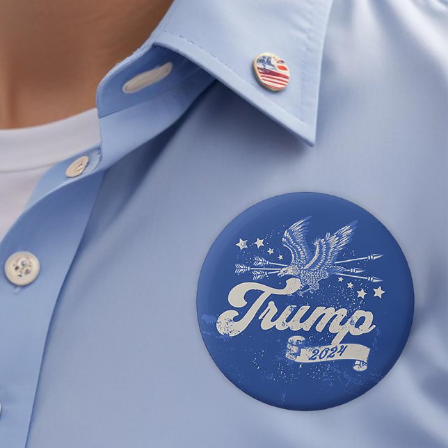 2024 Wahl Trump Button (Trump 2024 Presidential Pin)