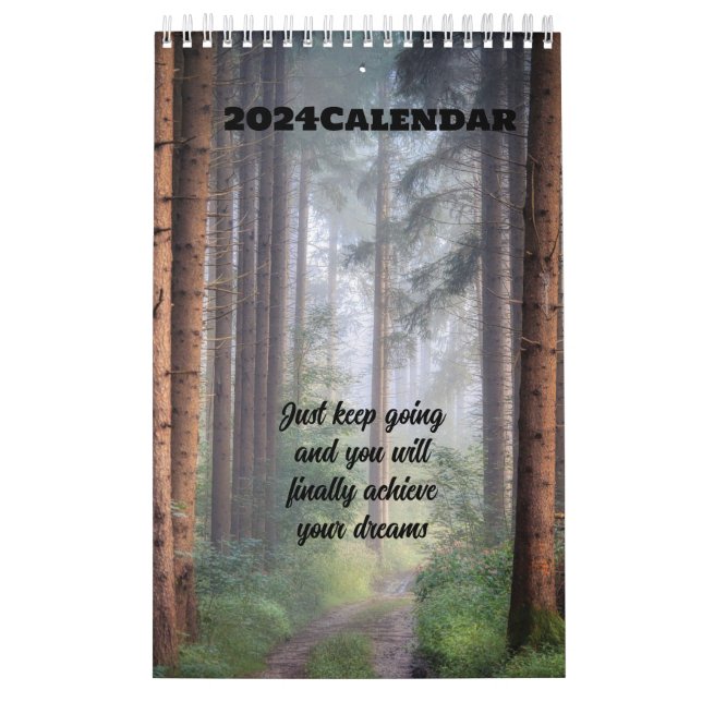 2024 - Wald der vier Jahreszeiten Kalender (Titelbild)