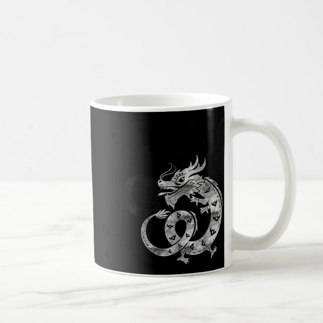 2024 Year Of The Dragon Chinese Zodiac Chinese New Kaffeetasse (Rechts)