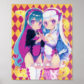 2025 新年カード ポスター(Enhanced) Poster