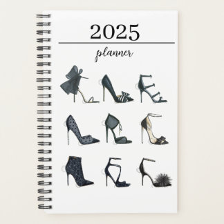 2025 12 Monate Mode Shoe Planner Planer
