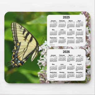 2025-2026 Frack Butterfly Calendar von Janz Mousepad
