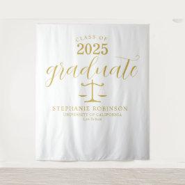 2025 Abschluss der Goldgraduate Law School - Hinte Wandteppich
