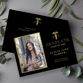 2025 Abschluss der Kindergärtnerei Gold elegantes  Ankündigung