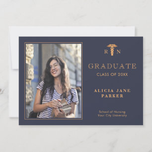 2025 Abschluss der Kindergärtnerei Modernes Foto Ankündigung