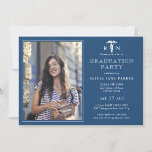 2025 Abschluss der Kindergärtnerei Modernes Foto Einladung