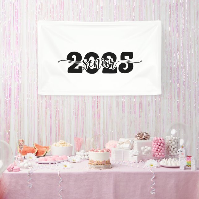2025 Abschluss-Klasse 2025 Banner (Party)