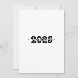 2025 Abschluss-Klasse 2025 Feiertagskarte