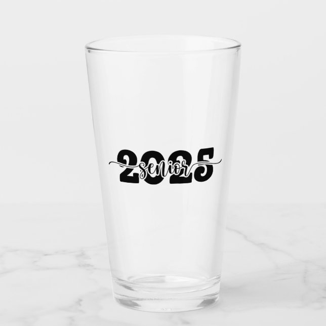 2025 Abschluss-Klasse 2025 Glas (Vorderseite)