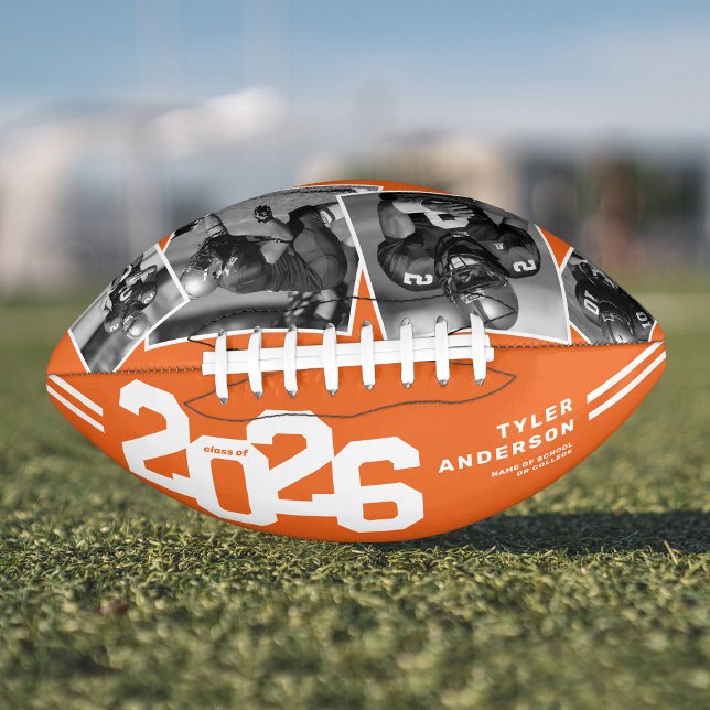 2025 Abschluss Senior 4 Foto Orange Football (Von Creator hochgeladen)