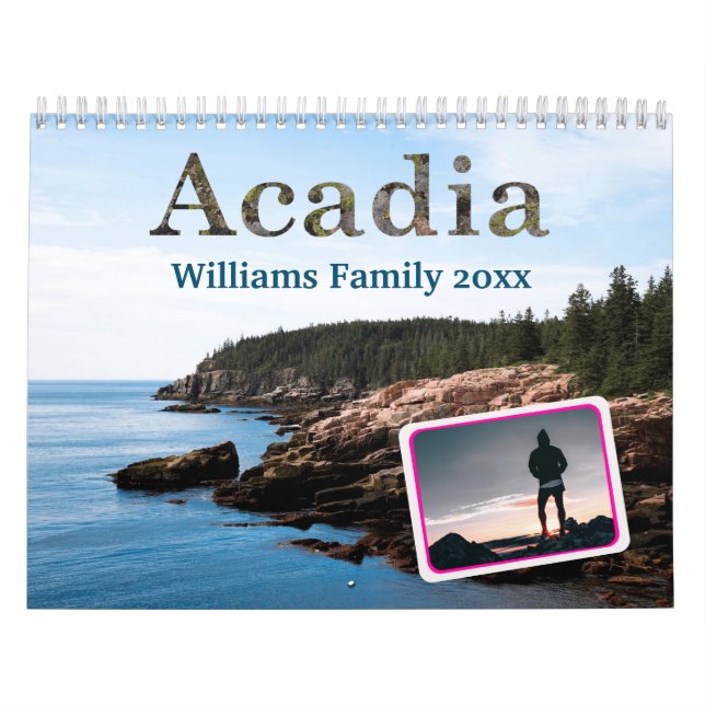 2025 Acadia National Park Foto Kalender (Titelbild)