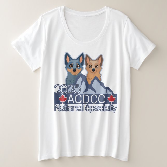 2025 ACDCC-Staatsangehörige Große Größe T-Shirt (Design vorne)