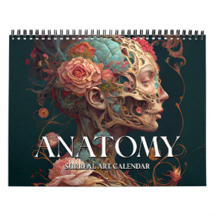 2025 Anatomie-Surreal Art-Kalender Kalender