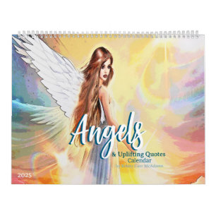 2025 Angels Fantasy Art Aufhebende Zitate Custom Kalender