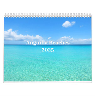 2025 Anguilla Beaches Calendar Kalender